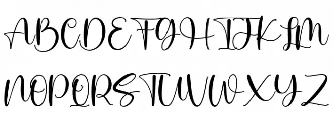 Pastel Candy Schriftart Groß