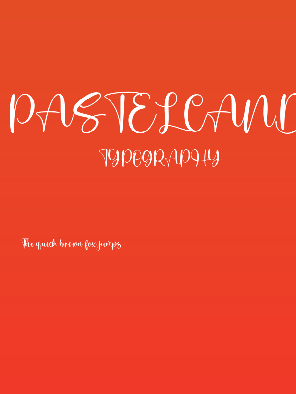 Pastel Candy Poster