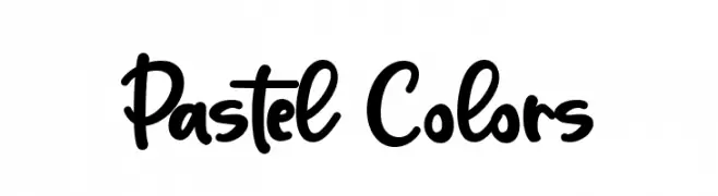 Pastel Colors  Fuentes Gratis Descargar