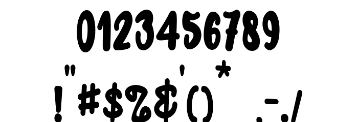 Pastel Colors Font OTHER CHARS