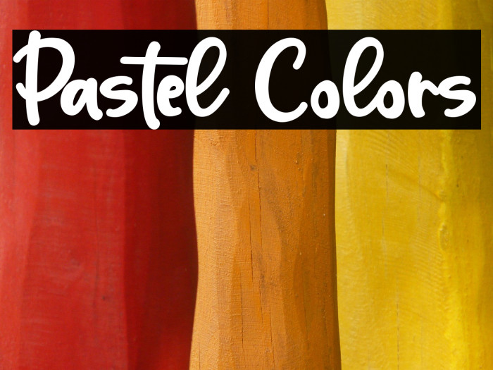 Pastel Colors Example 3