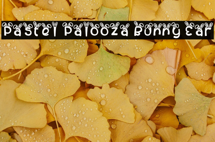 Pastel Palooza Bunny Ear Example 3