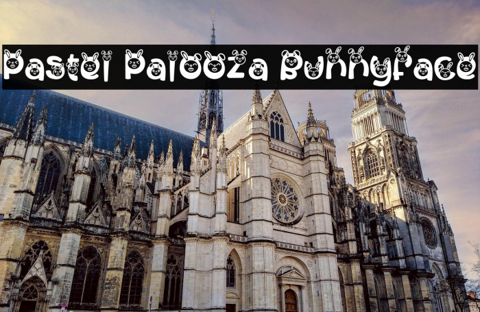 Pastel Palooza BunnyFace Example 2