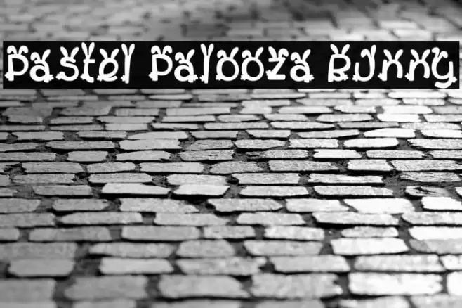 Pastel Palooza Bunny خط examples