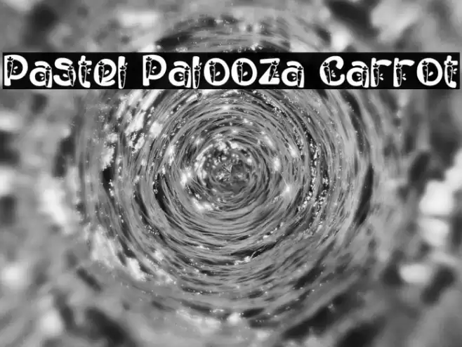 Pastel Palooza Carrot Fonte examples