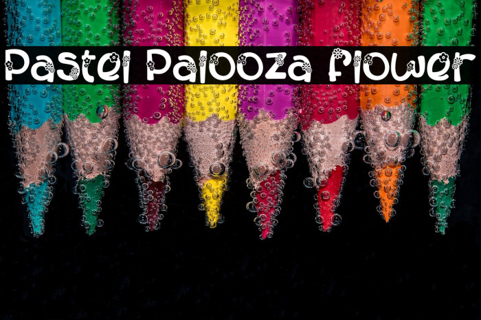 Pastel Palooza Flower Example 3