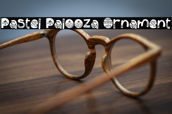 Pastel Palooza Ornament Example 1