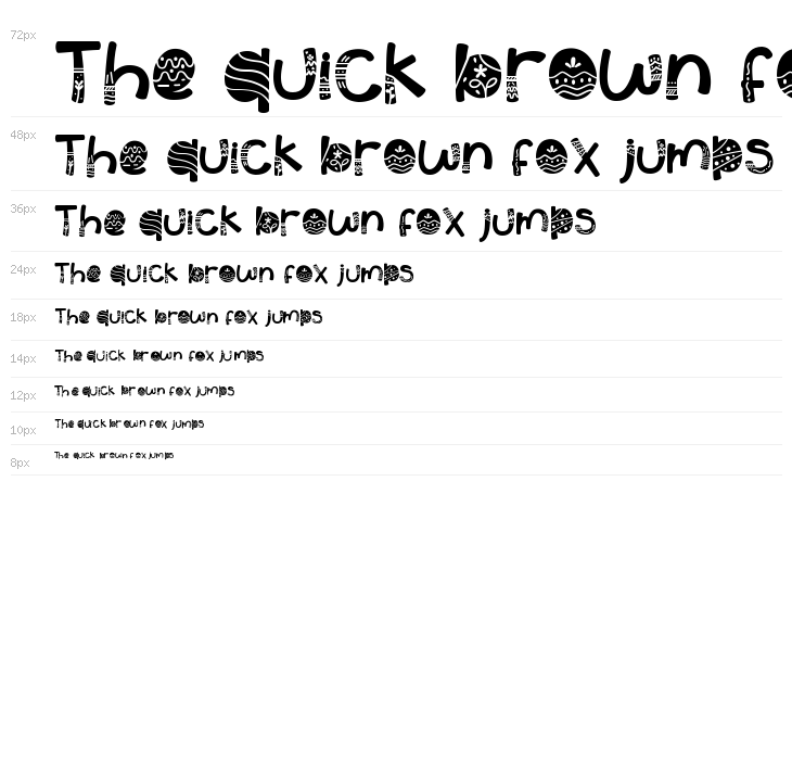 Pastel Palooza Ornament Waterfall