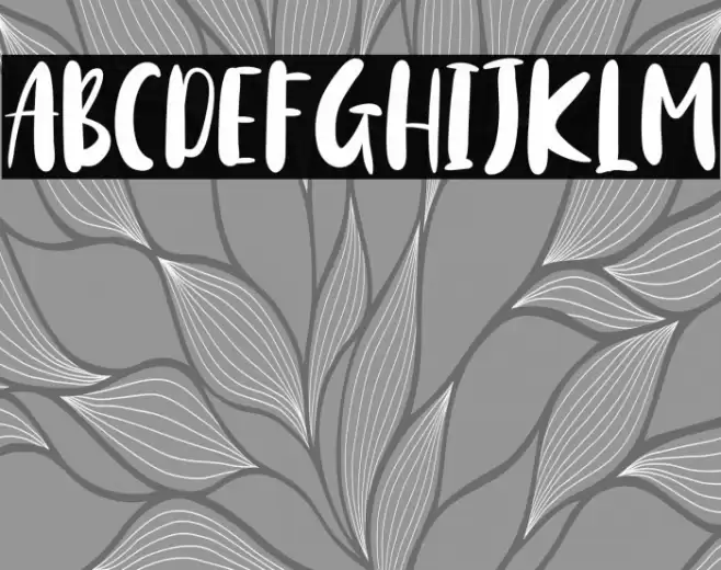 PastelRegular Font examples