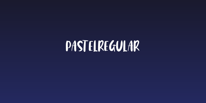 PastelRegular Social Header