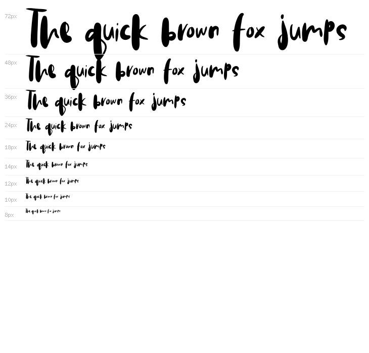 PastelRegular Waterfall