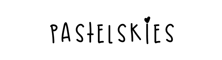 PastelSkies  baixar fontes gratis