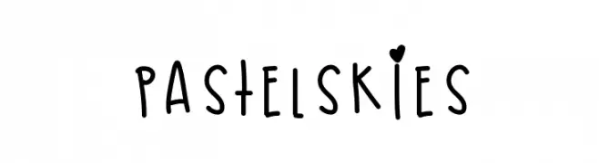 PastelSkies  Free Fonts Download