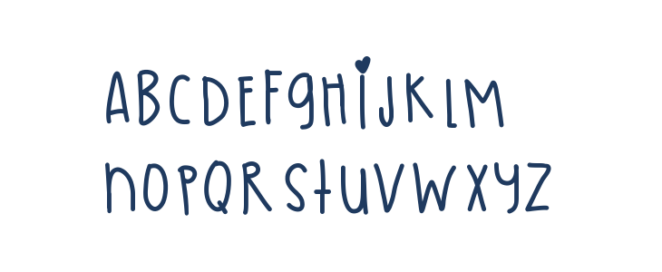 PastelSkies Lowercase