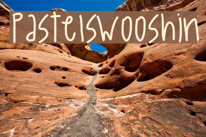 PastelSwooshin Font examples