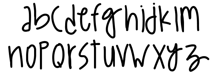 PastelSwooshin Font LOWERCASE