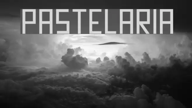 Pastelaria Font examples