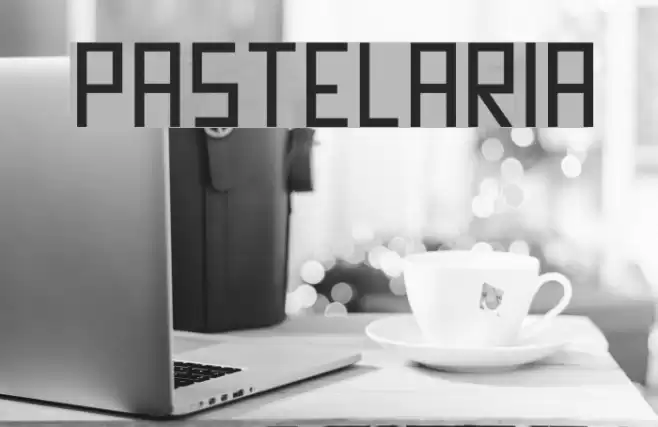 Pastelaria Font examples