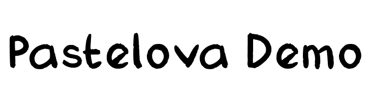 Pastelova Demo Шрифта