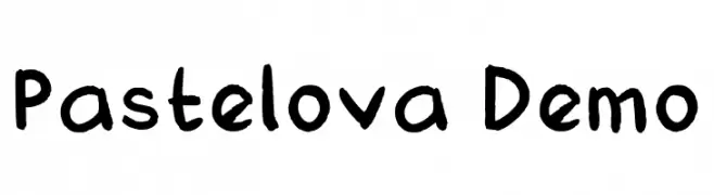 Pastelova Demo  font caratteri gratis