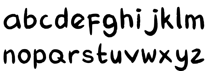 Pastelova Demo Font LOWERCASE