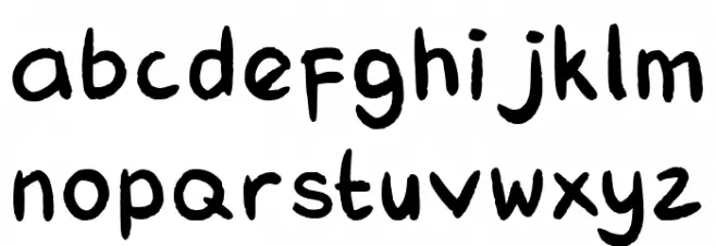 Pastelova Demo フォント 小文字