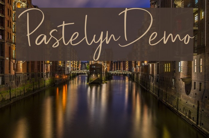 PastelynDemo Font examples