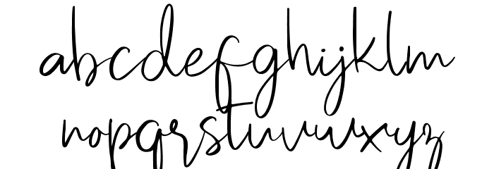 PastelynDemo Font LOWERCASE