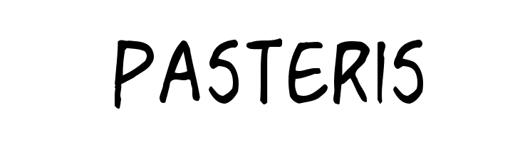 Pasteris Font