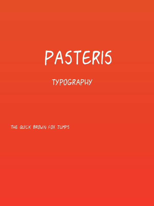 Pasteris Poster