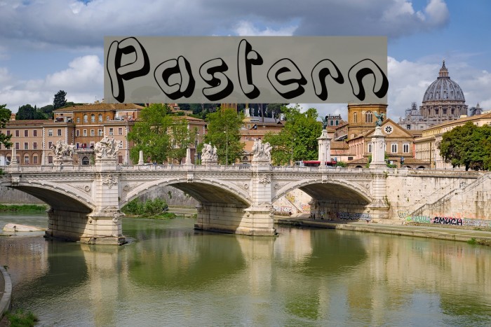 Pastern Font examples