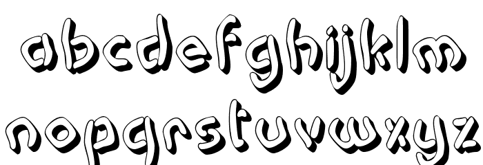 Pastern Font LOWERCASE