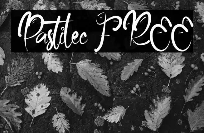 Pastilec FREE Font examples