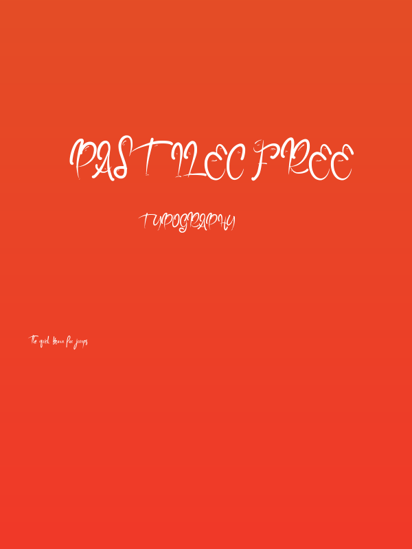 Pastilec FREE Poster