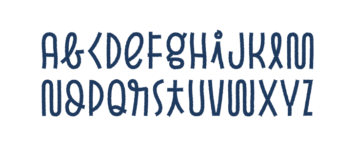 Pasto-PrintRegular Lowercase