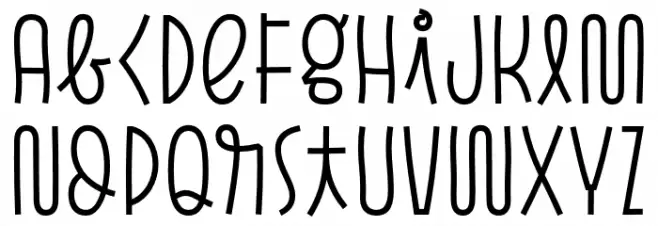 Pasto-SharpLight 字体 小写