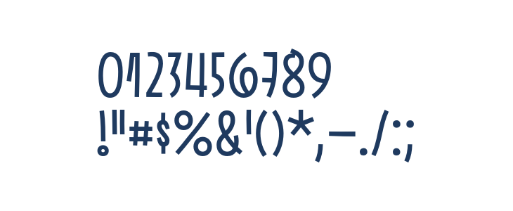 Pasto-SharpRegular Other Characters