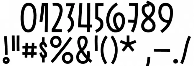 Pasto-SharpRegular Font OTHER CHARS