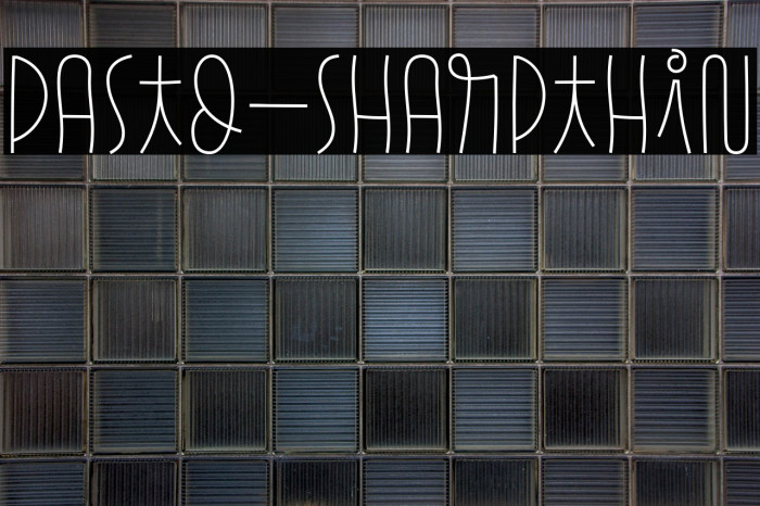 Pasto-SharpThin Example 3