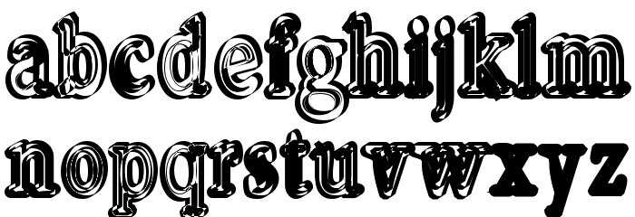 Pastohombre Regular Font LOWERCASE