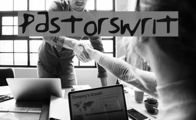 Pastorswrit Font examples