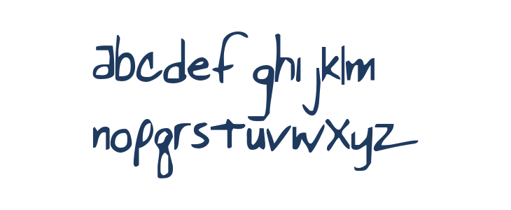 Pastorswrit Lowercase