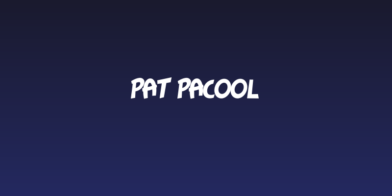 Pat PaCool Social Header