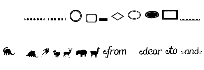 PatagoniaPatagonian Titles Font LOWERCASE