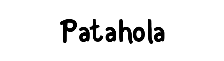Patahola  les polices de caractères gratuit tlcharger
