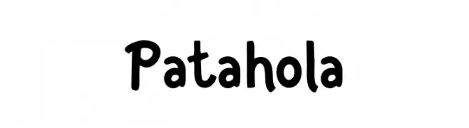Patahola  フリーフォントのダウンロード