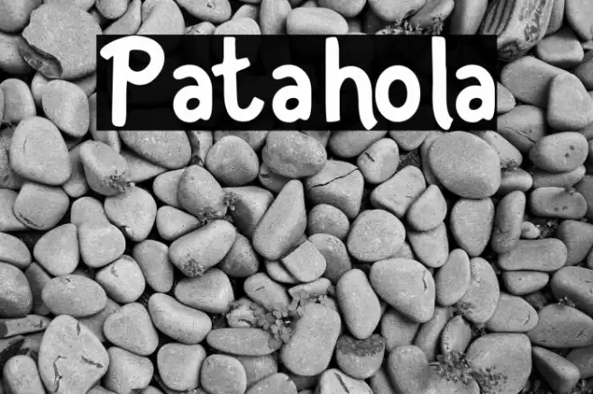 Patahola Font examples