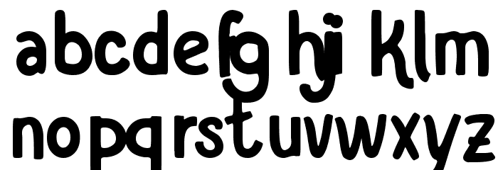 Patahola Font LOWERCASE