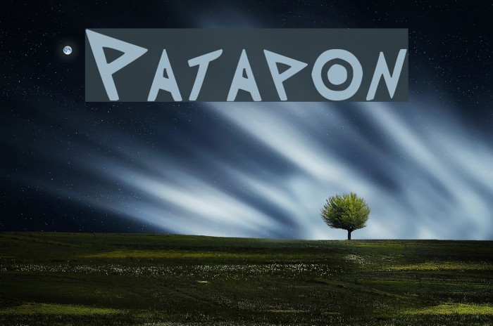 Patapon Font examples