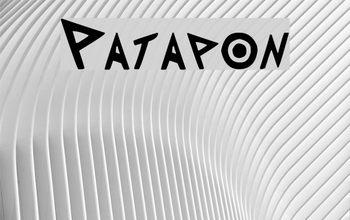 Patapon Font examples